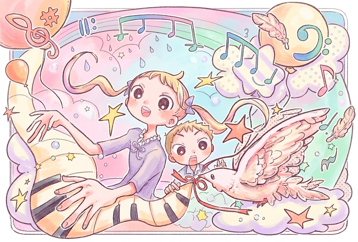 百音ピアノ教室・リトミック教室（甲州市）指導方針